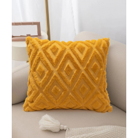 Geometric Tufted Cushion Cover Without Filler